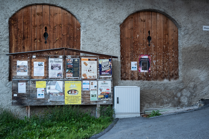 Dorfkern kurz vor Nauders